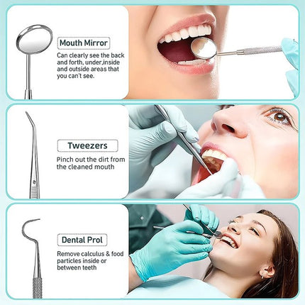 Tartar Remover for Teeth, Ultrasonic Tooth Cleaner with LED Light – image 4