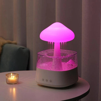 Rain Cloud Humidifier for Bedroom, Portable Humidifier with Essential Oil Diffuser