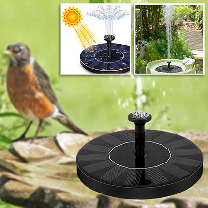 Solar Bird Bath Fountain for Outdoor Bird Baths, Solar Water Fountain Pump with Panel – image 4