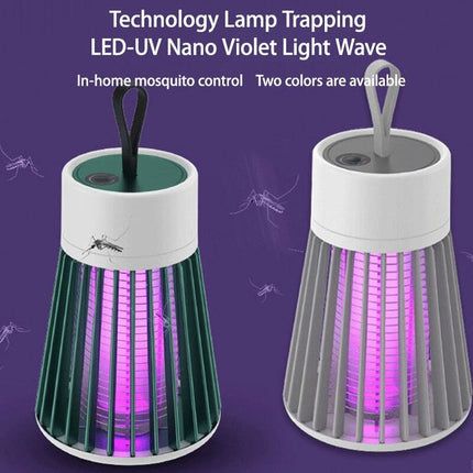 Rechargeable Mosquito Killer Lamp with UV Light, Electric Shock Bug Zapper for Indoor, Outdoor, Camping, Patio and Travel