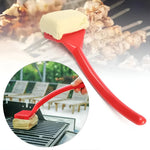 BBQ Essentials | Grill Cleaning Brush with Long Handle & Steam Scrub Design | Bristle-Free Pad for Effortless Cleaning 1