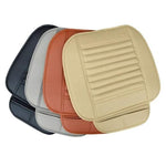 Bamboo Charcoal Car Seat Cushion | Leather Design for Odor Absorption 1