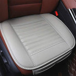 Bamboo Charcoal Car Seat Cushion | Leather Design for Odor Absorption 13