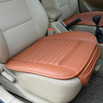 Bamboo Charcoal Car Seat Cushion | Leather Design for Odor Absorption 8