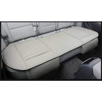 Bamboo Charcoal Car Seat Cushion | Leather Design for Odor Absorption 9
