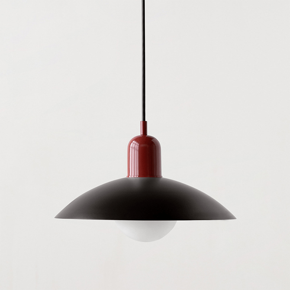 Bauhaus Collection | Black Pendant Light with Adjustable Height | Modern Kitchen Pendant Lighting for Stylish Illumination 10