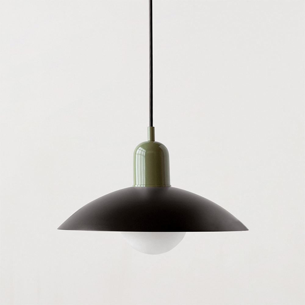 Bauhaus Collection | Black Pendant Light with Adjustable Height | Modern Kitchen Pendant Lighting for Stylish Illumination 18