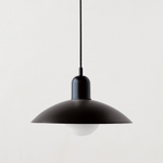 Bauhaus Collection | Black Pendant Light with Adjustable Height | Modern Kitchen Pendant Lighting for Stylish Illumination 24
