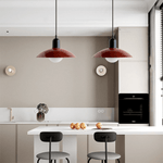 Bauhaus Collection | Black Pendant Light with Adjustable Height | Modern Kitchen Pendant Lighting for Stylish Illumination 4