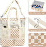 Beach Tote Bag with Insulated Cooler Compartment | Spacious Design for Summer Adventures 3