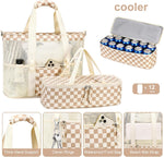 Beach Tote Bag with Insulated Cooler Compartment | Spacious Design for Summer Adventures 6