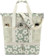 Beach Tote Bag with Insulated Cooler Compartment | Spacious Design for Summer Adventures 9