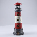 Beaconix | Solar Powered Decorative Lighthouse with Rotating LED Light | Charming Outdoor Accent for Cozy Ambiance 4