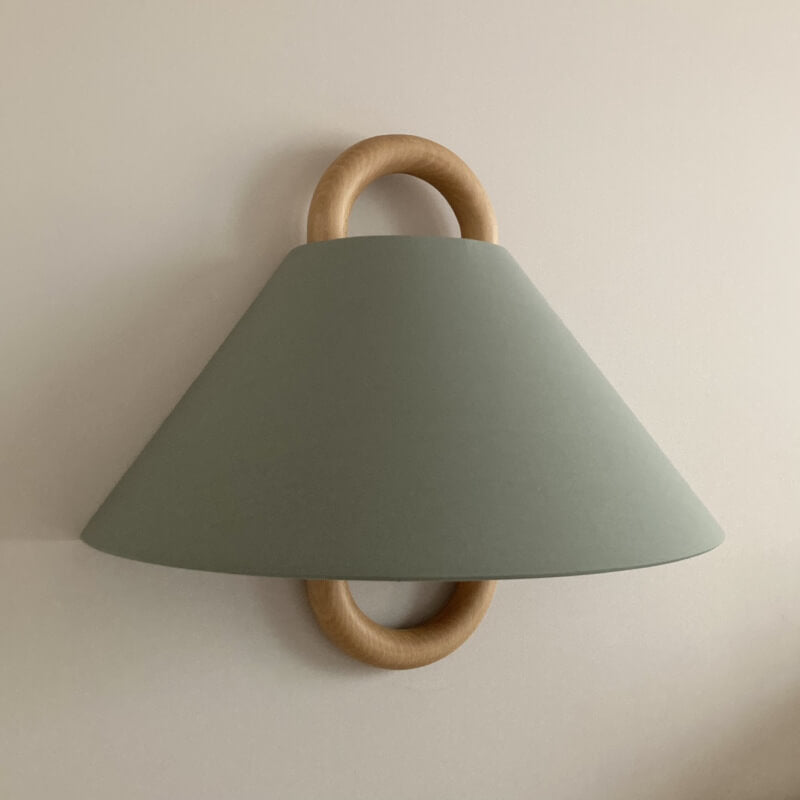 Beechwood Elegance | Stylish Modern Solid Wood Wall Sconce Light 11