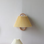 Beechwood Elegance | Stylish Modern Solid Wood Wall Sconce Light 9