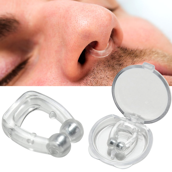 Anti Snoring Nose Clips 2 Pack, Magnetic Nose Clips, Nasal Dilator for Snoring, Snore Stopper, Anti Snoring Device