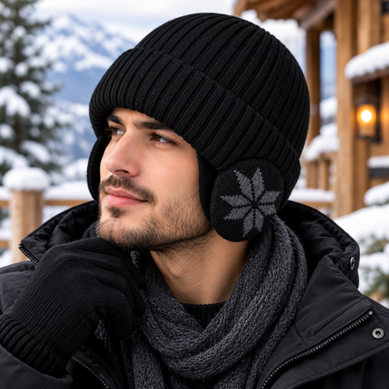 Beanies with Ear Flaps, Winter Hats for Cold Weather – image 7