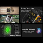 BlazeX Pro | Smartwatch with Heart Rate Monitoring & 30-Day Battery Life | Health Tracker for Active Lifestyle 6