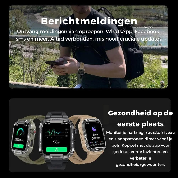 BlazeX Pro | Smartwatch with Heart Rate Monitoring & 30-Day Battery Life | Health Tracker for Active Lifestyle 7