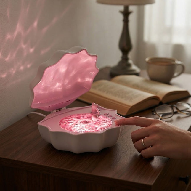 Portable Bluetooth Speakers with Night Light, White Noise Machine for Sleeping