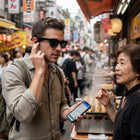 Smart Glasses with Translation, AI Smart Glasses and Bluetooth Sunglasses with Earbuds, Real Time Voice Translator