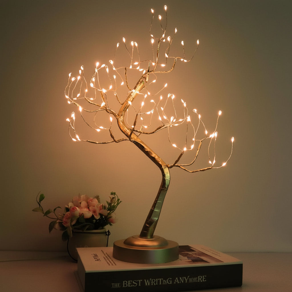 Bonsai Tree | LED Table Lamp with Warm Glow | Nature-Inspired Decor for Cozy Ambiance 4