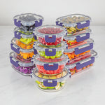 Borosilicate Glass Food Storage Containers Set with Airtight Lids | Durable Meal Prep Solution for Freshness 4