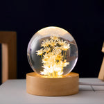 Botanical Night Light | Dandelion Resin Lamp with LED Base for Enchanting Illumination 11