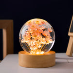 Botanical Night Light | Dandelion Resin Lamp with LED Base for Enchanting Illumination 9