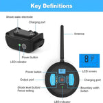 Boundary Buddy | Wireless Dog Fence System with Adjustable Range | Portable Waterproof Collar for Safe Outdoor Exploration 1
