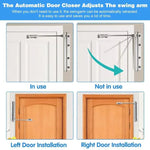 BowLift | Automatic Door Closer with Adjustable Closing Force | Silent Operation for Enhanced Safety 3
