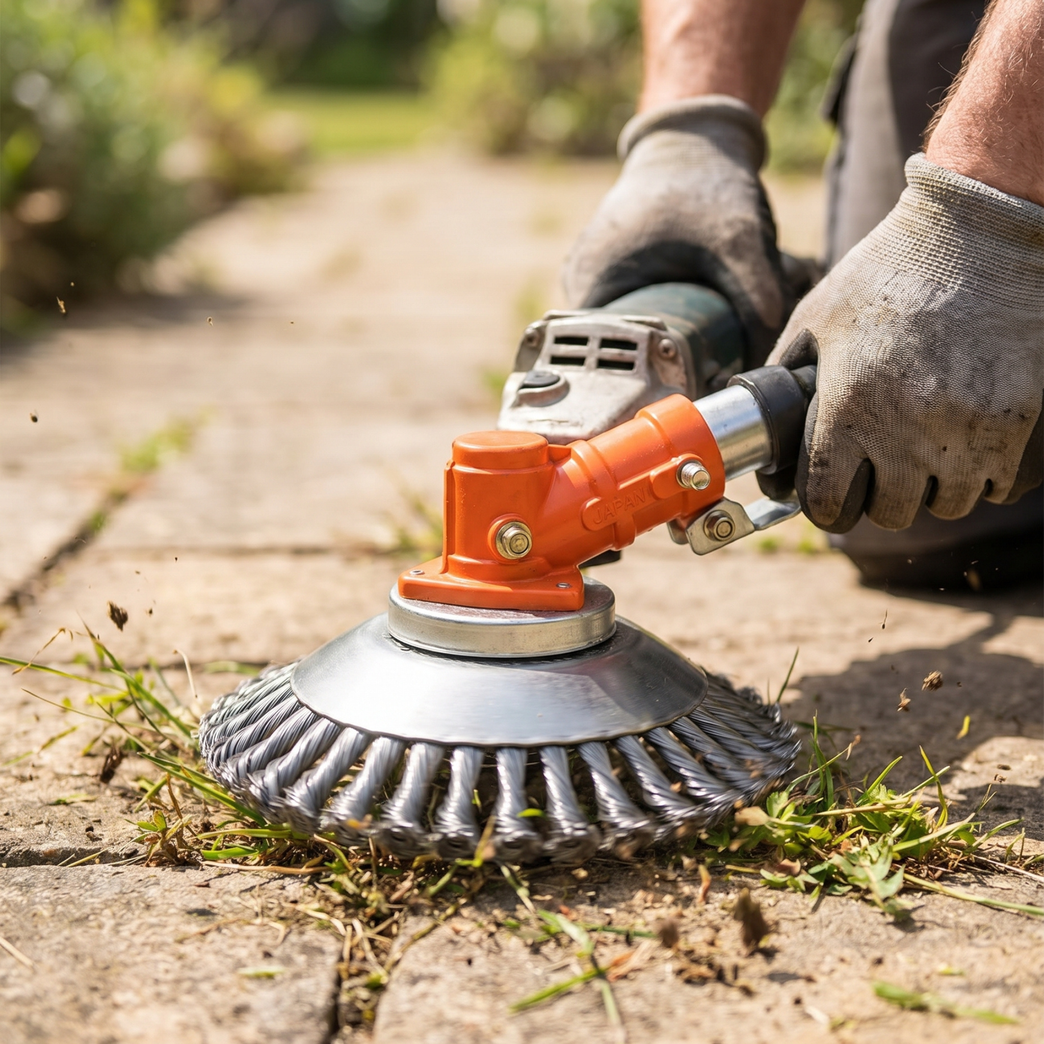 BowLift | Trimmer Head Attachment with Heavy-Duty Carbon Steel Wire | Durable Weed Remover for Tough Jobs 0