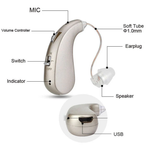 BowLift | USB Rechargeable Hearing Aid with Bluetooth Connectivity | Comfortable Design for Enhanced Audio 1