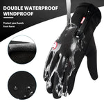 BowLift | Winter Cycling Gloves with Wind-Deflecting Shell | Touchscreen Compatible for Comfort and Performance 4