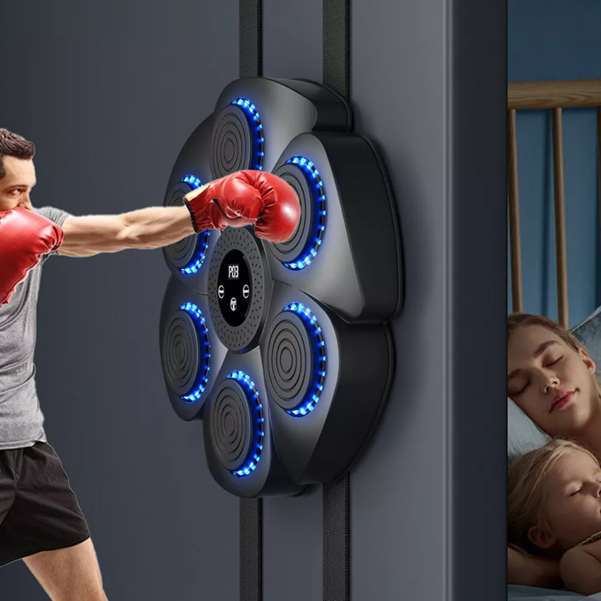 Boxing Fitness Pad | Interactive Music Boxing Pad with Target Zones | Enhance Coordination and Cardio Performance 0