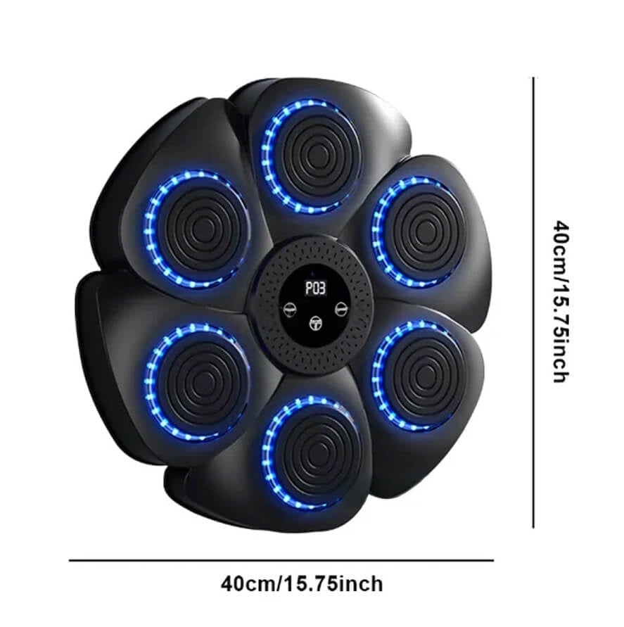 Boxing Fitness Pad | Interactive Music Boxing Pad with Target Zones | Enhance Coordination and Cardio Performance 4