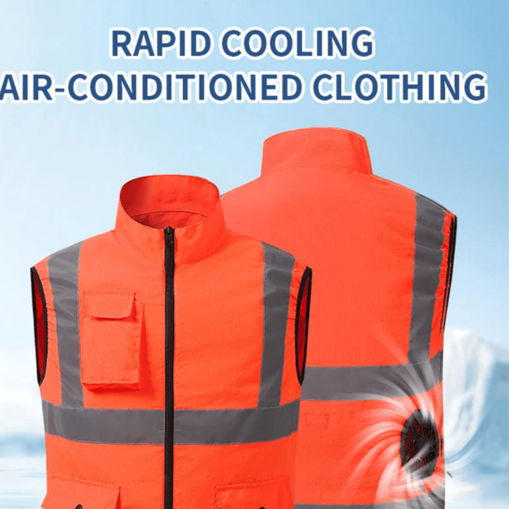 Breezeflow | Cooling Vest with Integrated Fan System for Ultimate Comfort | Lightweight Design for Outdoor Activities 7