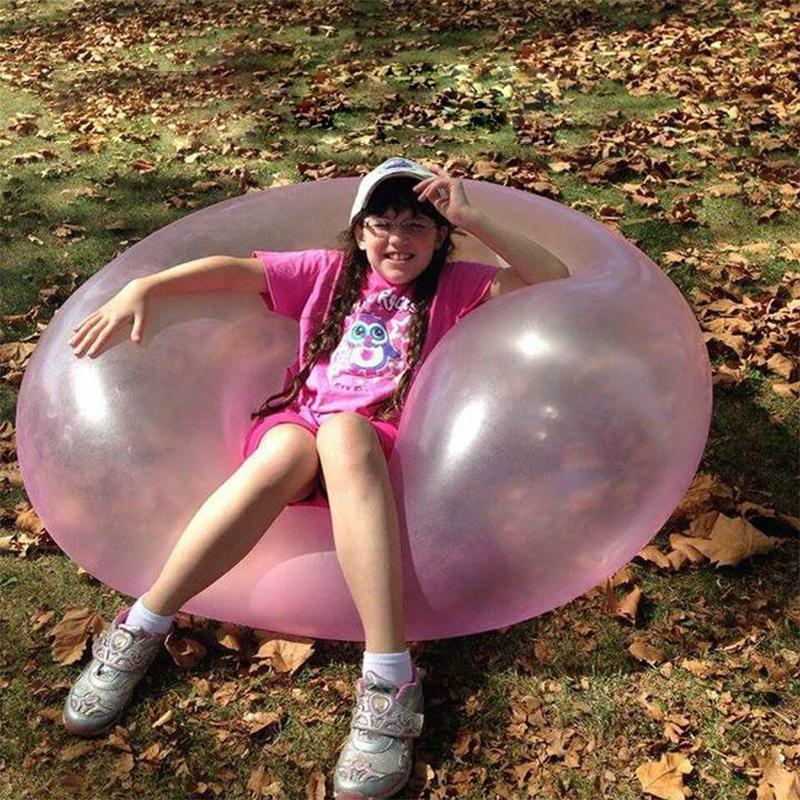 Bubble Ball | Inflatable Tear-Resistant Toy with Self-Sealing Feature | Durable Fun for Family Activities 0