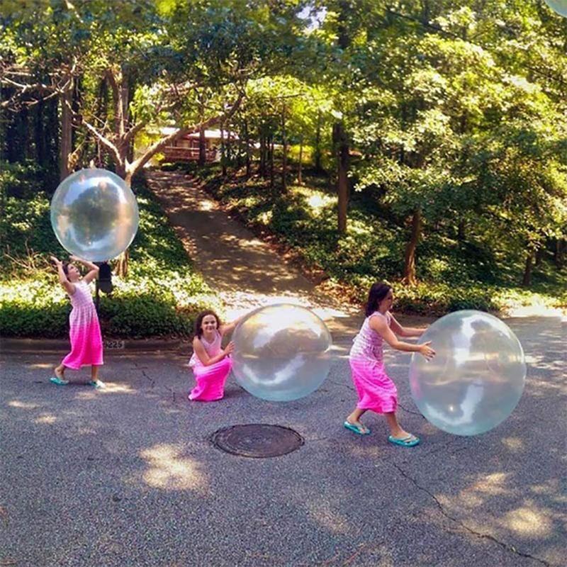 Bubble Ball | Inflatable Tear-Resistant Toy with Self-Sealing Feature | Durable Fun for Family Activities 5