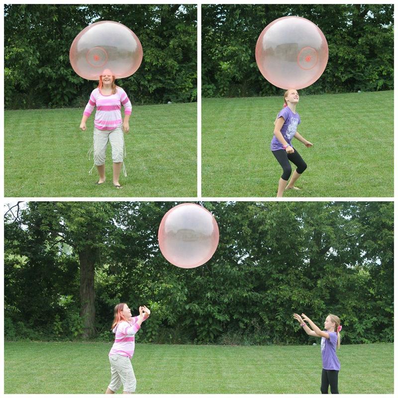 Bubble Ball | Inflatable Tear-Resistant Toy with Self-Sealing Feature | Durable Fun for Family Activities 6