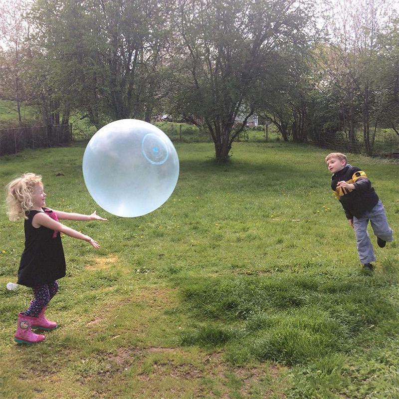 Bubble Ball | Inflatable Tear-Resistant Toy with Self-Sealing Feature | Durable Fun for Family Activities 9