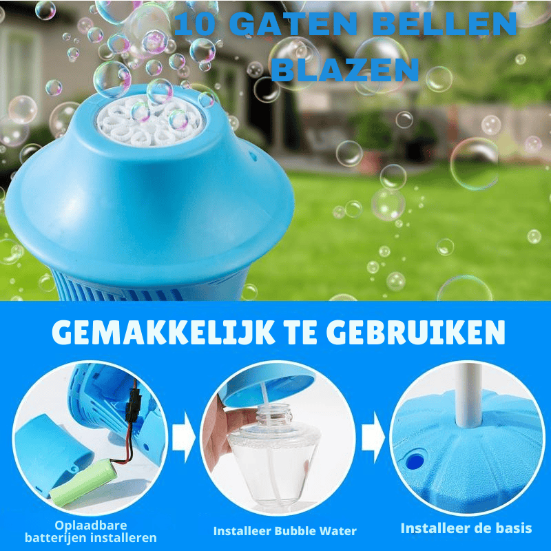 Bubble Bliss | High-Speed Bubble Maker with 20,000 Bubbles per Minute | Portable Fun for Outdoor Celebrations 4