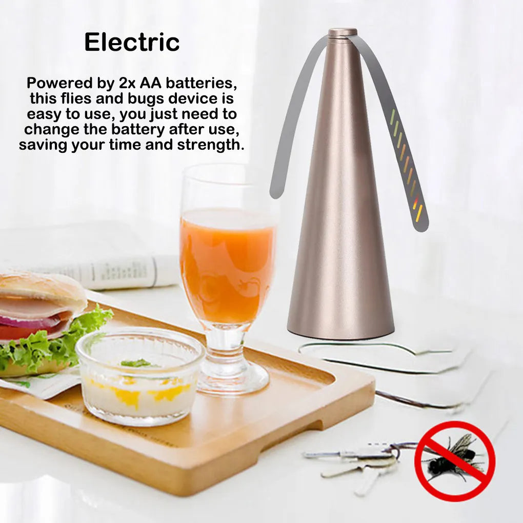BugFree | Outdoor Fly & Bug Repeller Fan with Chemical-Free Protection | Portable Solution for Dining and Picnics 5