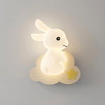 BunnyLuxe | LED Wall Lamp for Kids with Adjustable Light Colors | Playful Rabbit Design for Cozy Bedtime Atmosphere 7
