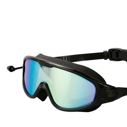 Wide Angle Swim Goggles for Adults, Anti Fog Swimming Goggles with Silicone Seals and 180 Degree Vision for Men and Women