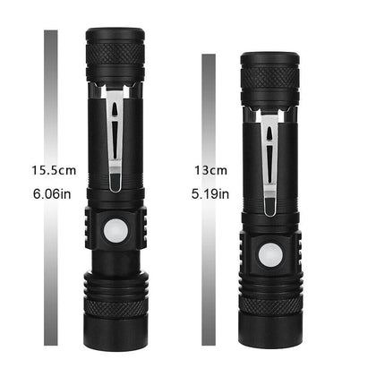 Rechargeable Flashlight, Zoomable High Lumen LED Flashlight – image 5