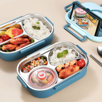 Bento Box for Adults and Kids, Stainless Steel Insulated Lunch Box with Soup Bowl – image 10