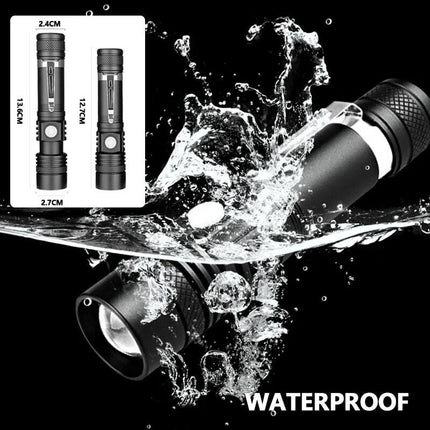Rechargeable Flashlight, Pocket Flashlight with Clip – image 12