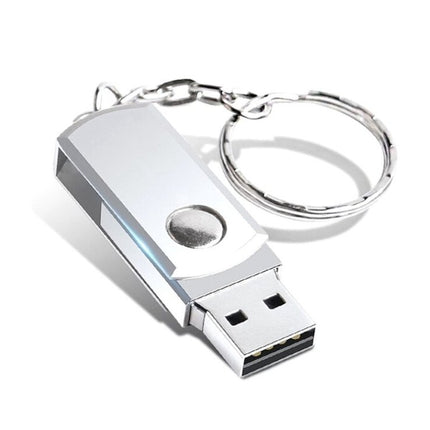 USB Flash Drive 2TB, USB 3.0 Thumb Drive Memory Stick with Key Ring, Metal 2TB USB Drive for Laptop and PC