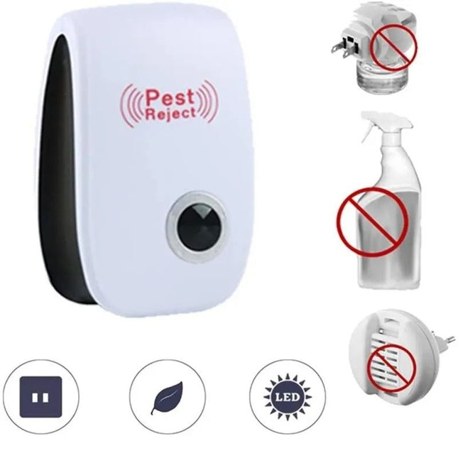 Ultrasonic Pest Repeller for Bed Bugs, Bed Bug Repellent Chemical Free Indoor and Outdoor, Electronic Insect Repeller